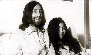 John and Yoko, Bed In...click to web tribute